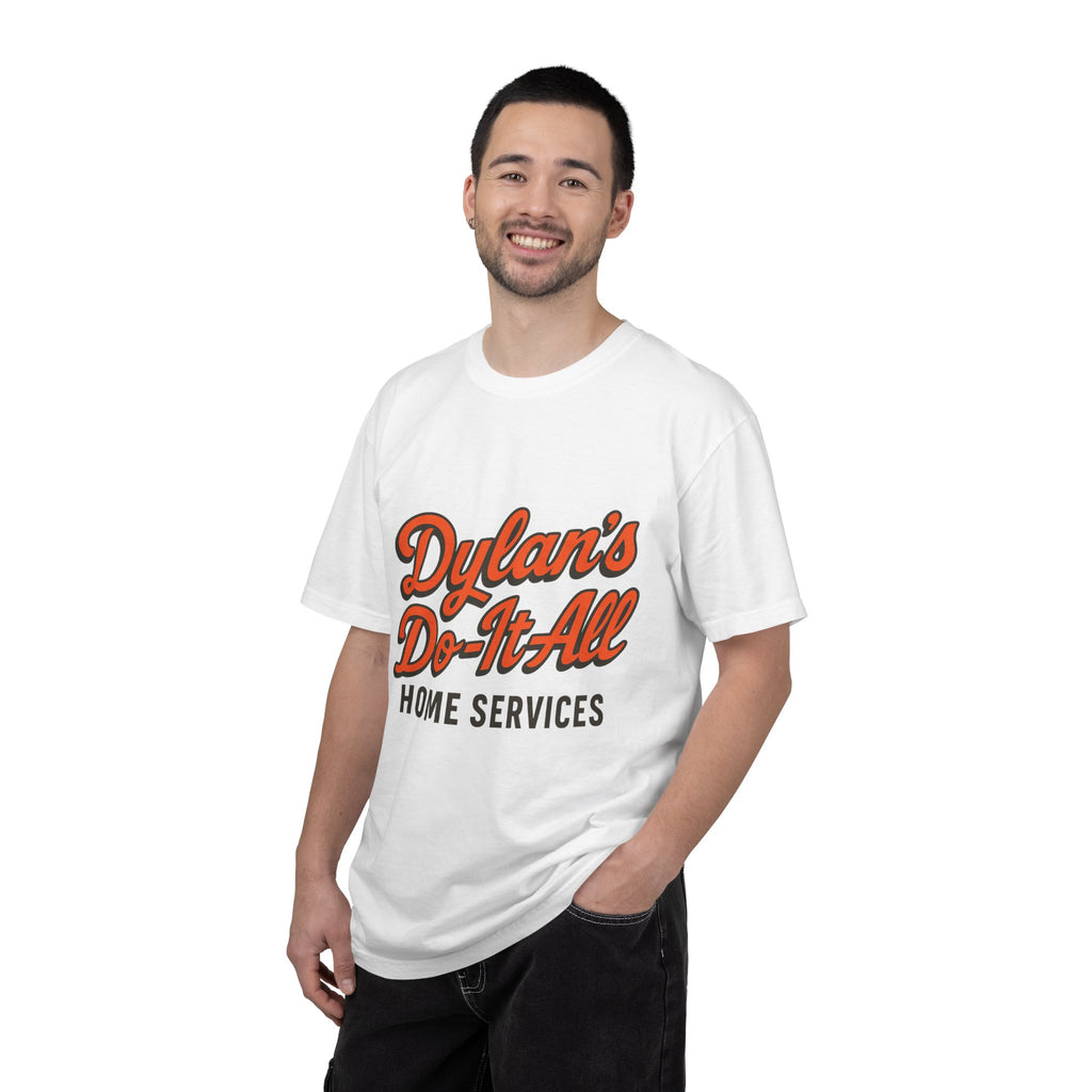 Do-It-All Home Services T-Shirt — Personalized "Moran 26" Team-Style Tee