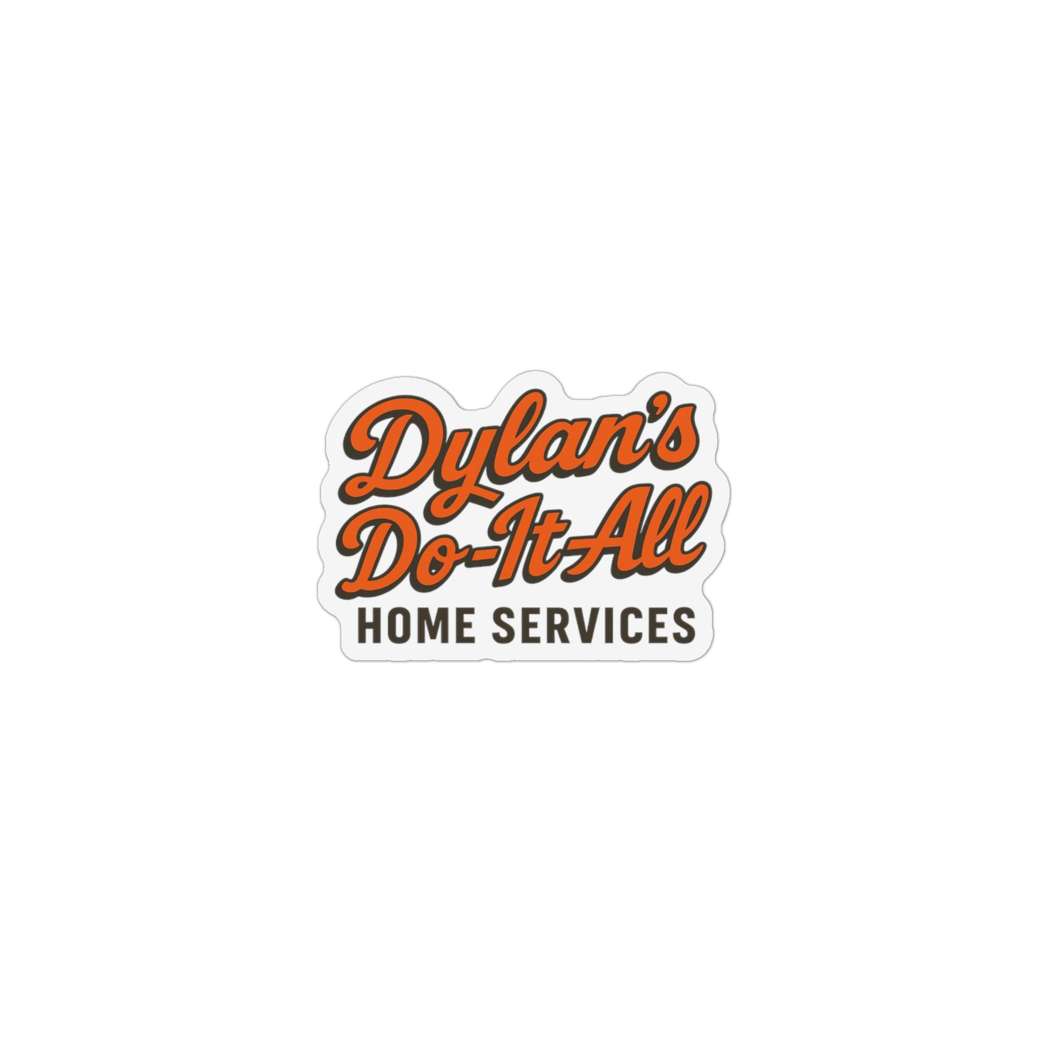 Custom Shape Magnet — “Dylan’s Do-It-All” Home Services Logo