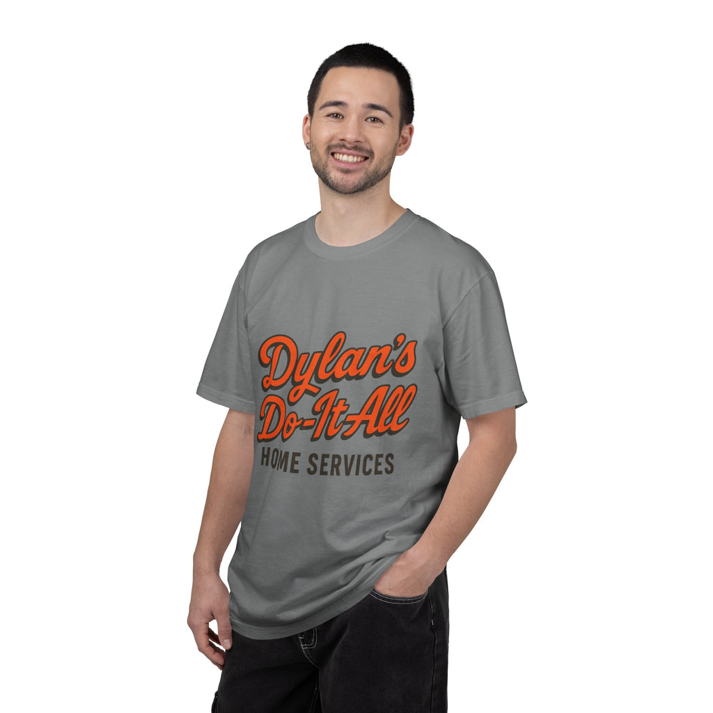 Do-It-All Home Services T-Shirt — Personalized "Moran 26" Team-Style Tee