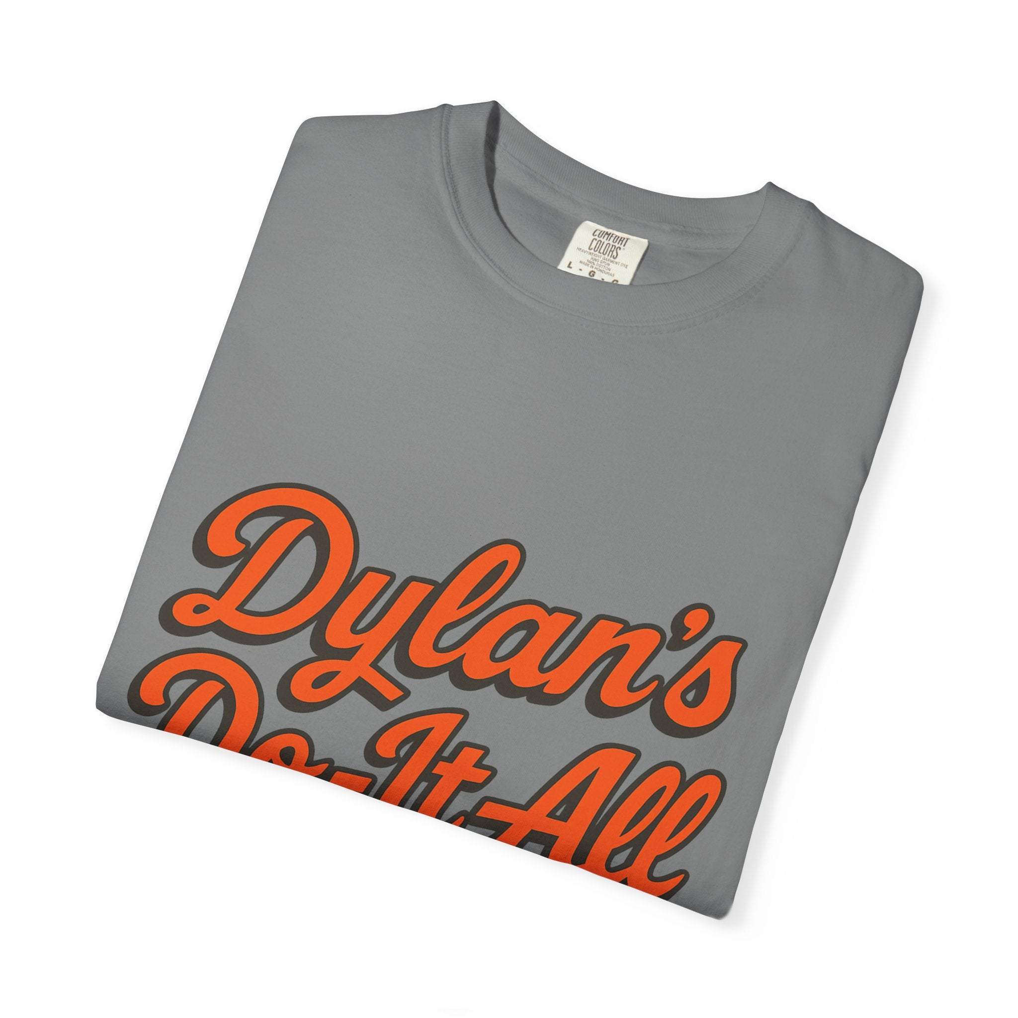 Do-It-All Home Services T-Shirt — Personalized "Moran 26" Team-Style Tee