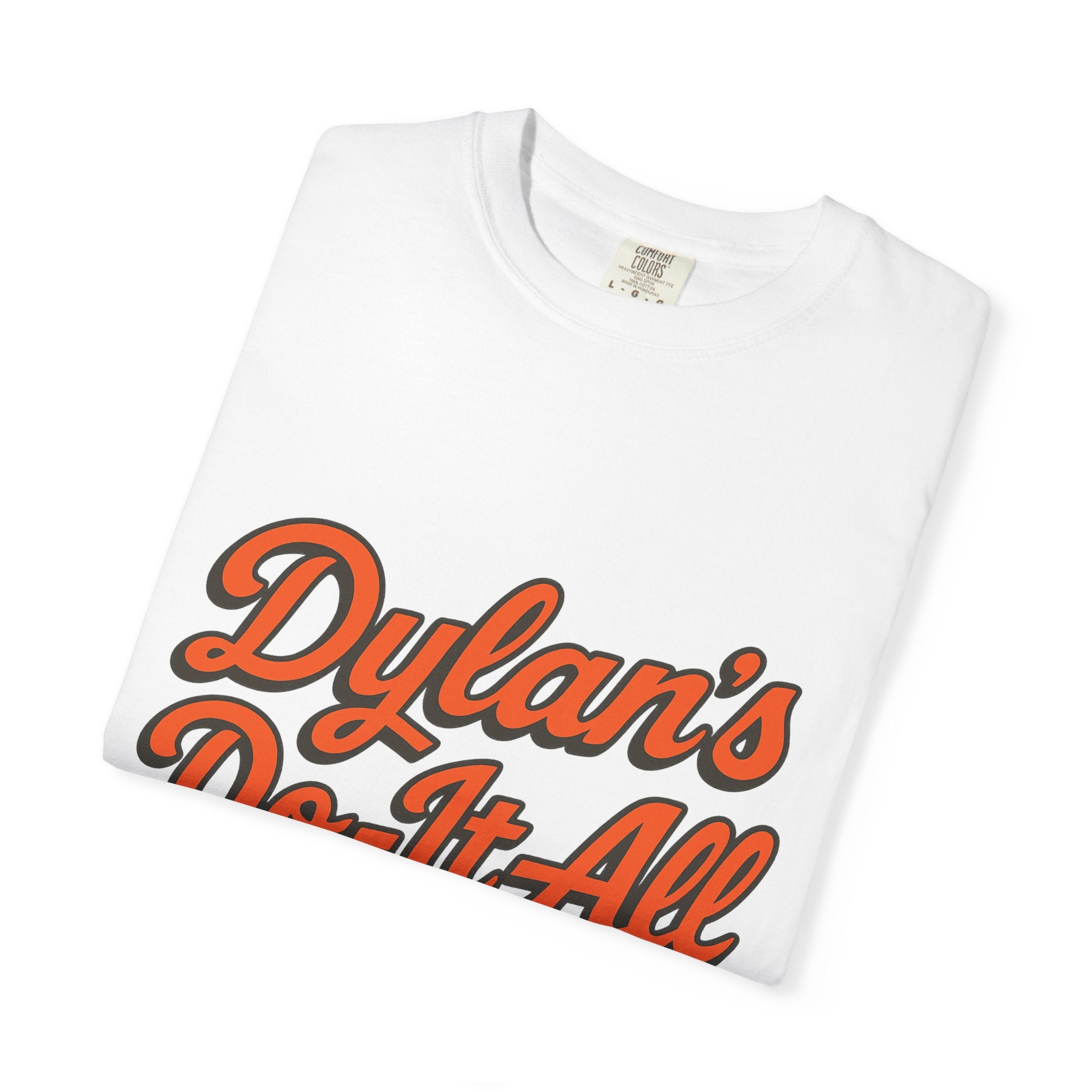 Do-It-All Home Services T-Shirt — Personalized "Moran 26" Team-Style Tee